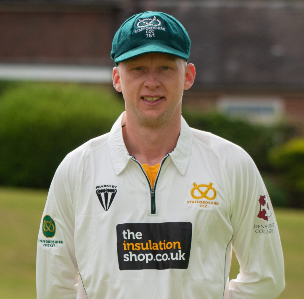 Staffordshire County Cricket Club's Tom Brett