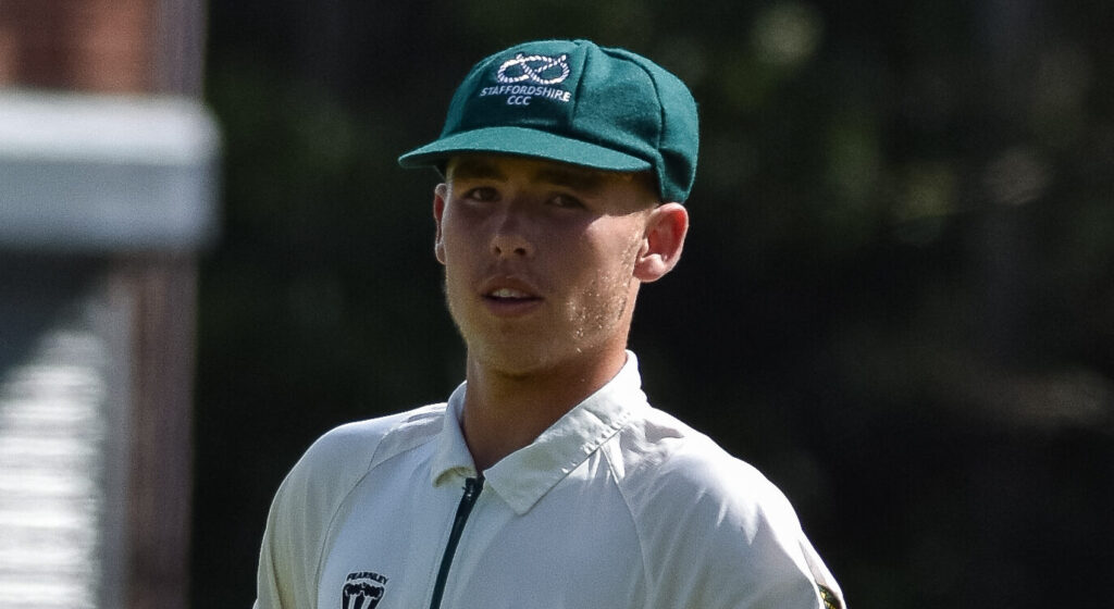 Sam Atkinson is in the Staffordshire County Cricket Club Development XI side to play Cumbria.