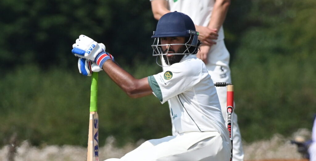 Zen Malik made 81 on the opening day against Suffolk at Bury St Edmunds.