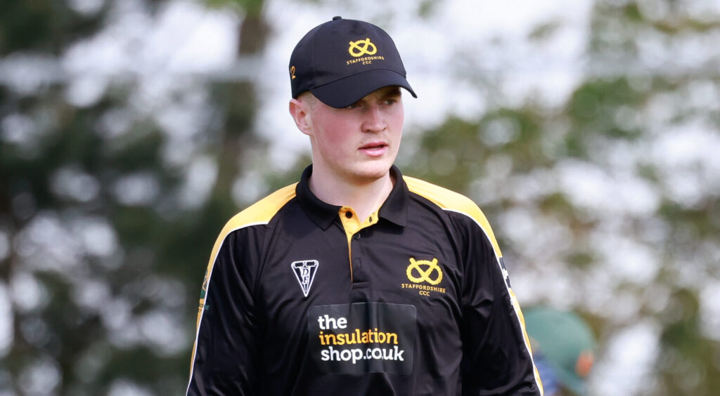 Staffordshire County Cricket Club's Callum Hawkins