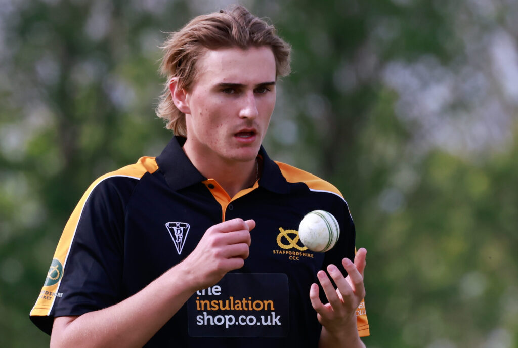 Staffordshire County Cricket Club all-rounder Reeve Evitts