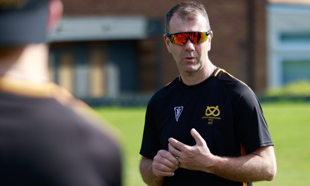 Staffordshire County Cricket Club head coach Andy Carr