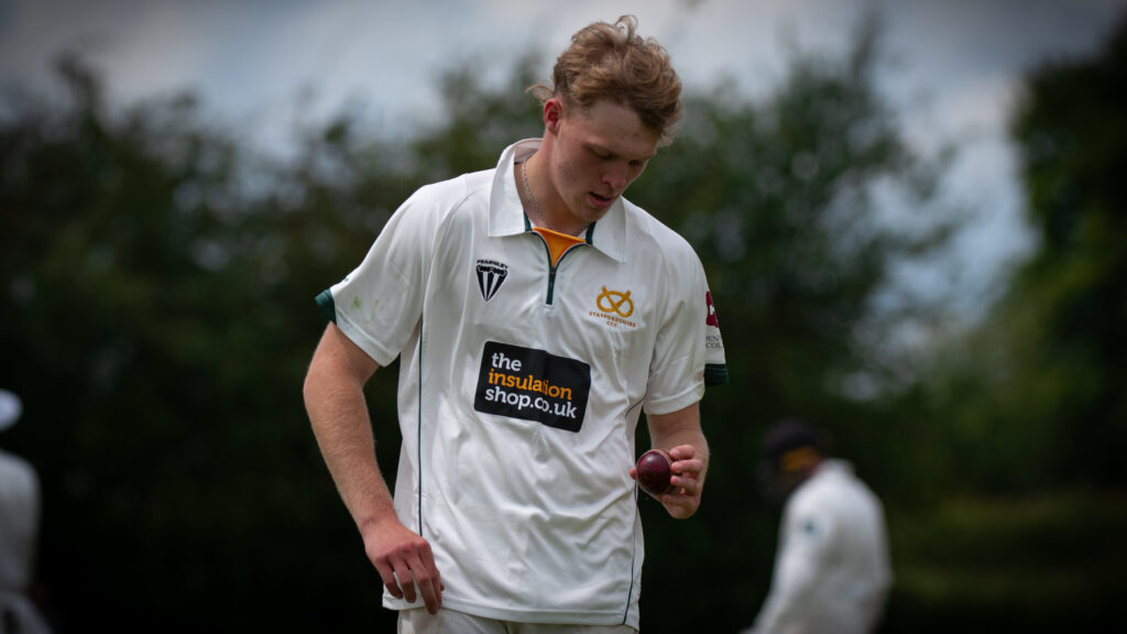 Staffordshire's Rory Haydon made 56 and then picked up an early wicket in Lincs' second innings.