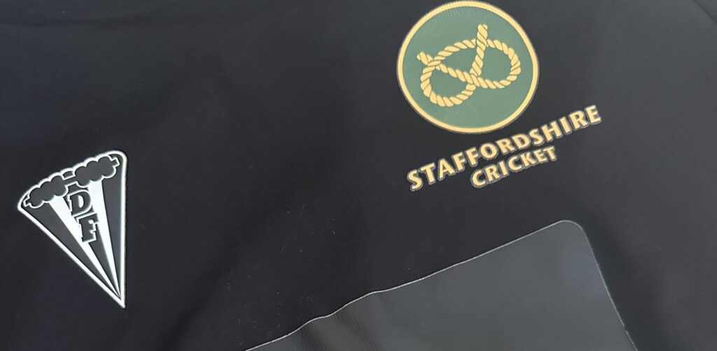 Staffordshire County Cricket Club shirt