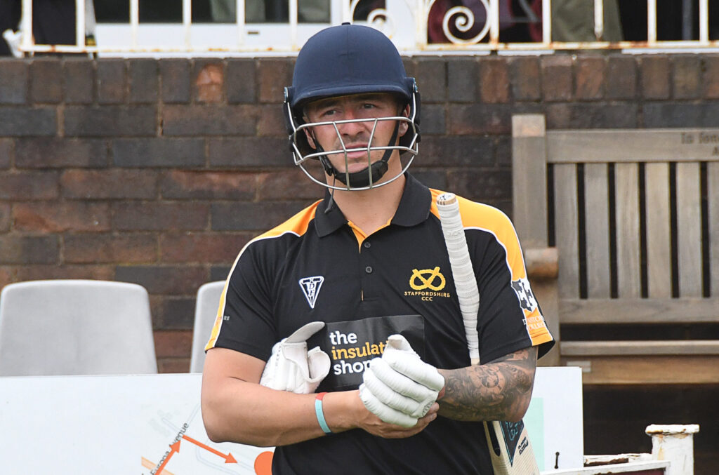 Staffordshire County Cricket Club all-rounder Liam Banks