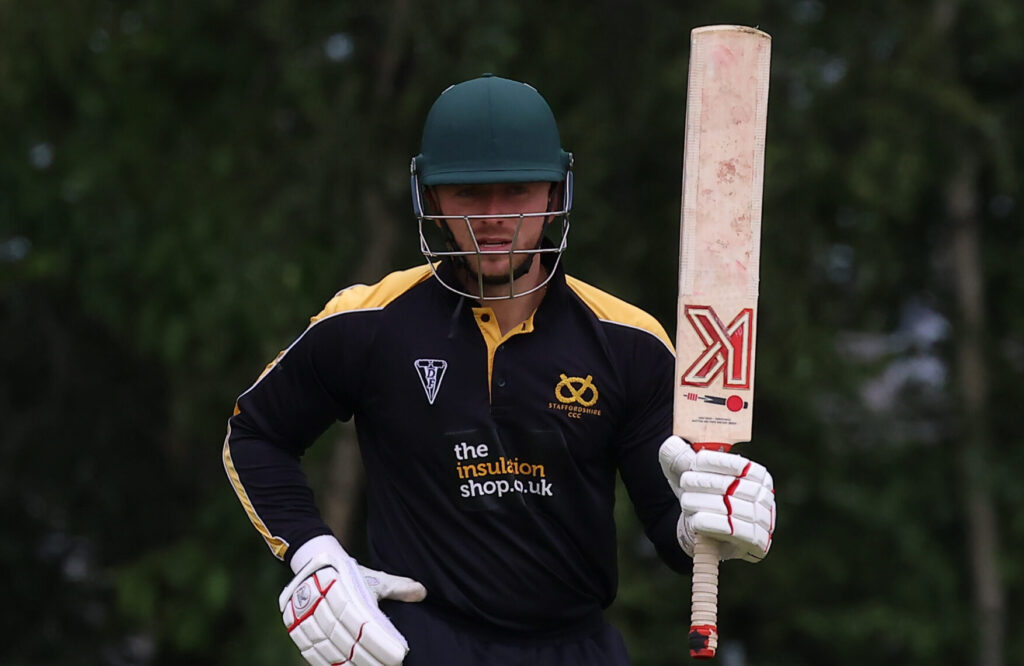 Staffordshire County Cricket Club's Matthew Morris.
