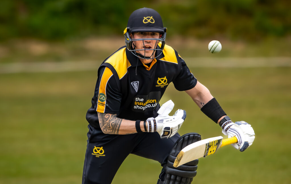 Staffordshire County Cricket Club captain James Kettleborough.