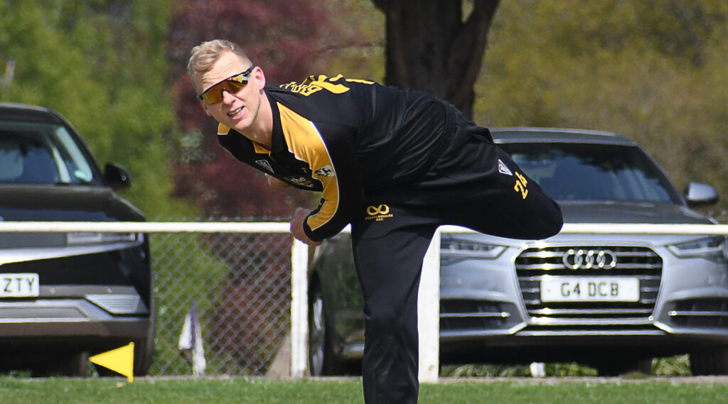 Staffordshire County Cricket Club spinner Tom Brett