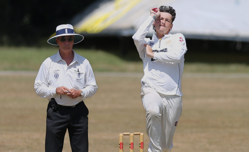 Staffordshire seamer Sam Keeling-Wright.