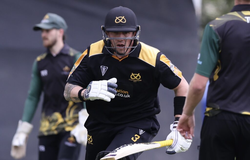 Staffordshire captain James Kettleborough.