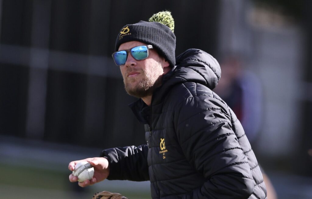 Staffordshire head coach Chris Milward.
