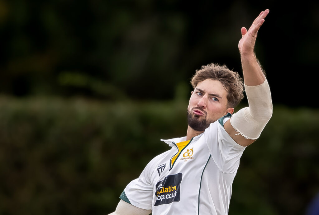 Staffordshire all-rounder Tom Moulton