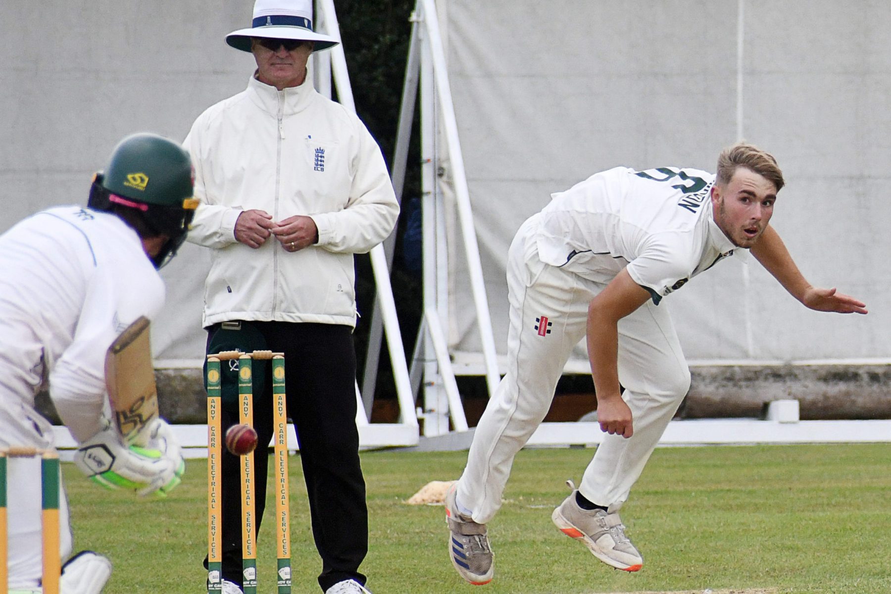 Staffordshire County Cricket Club bowler Sam Atkinson