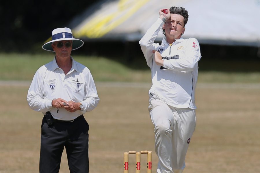 Staffordshire seamer Sam Keeling-Wright.