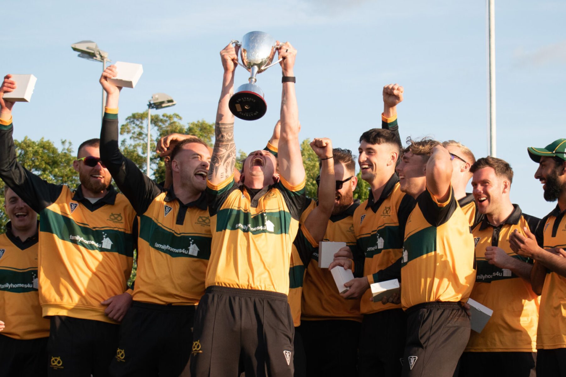 Staffordshire County Cricket Club were crowned NCCA Twenty20 Cup champions in 2023.