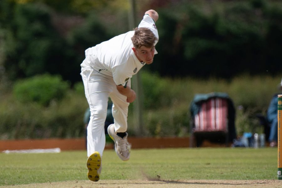 Jacob Garlick bowled an impressive spell on his Staffordshire debut.