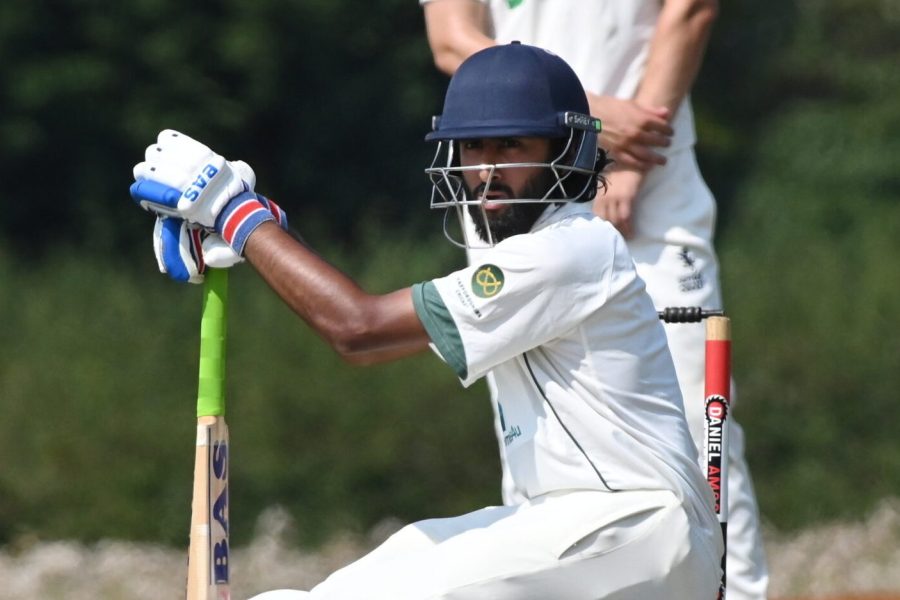 Zen Malik made 81 on the opening day against Suffolk at Bury St Edmunds.