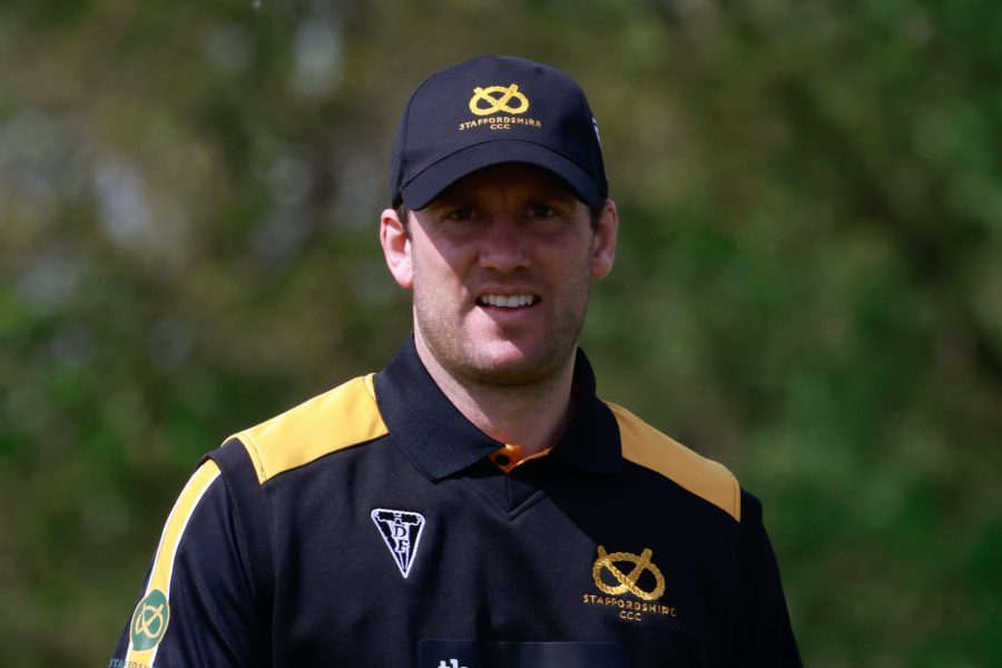 Staffordshire County Cricket Club's Michael Hill