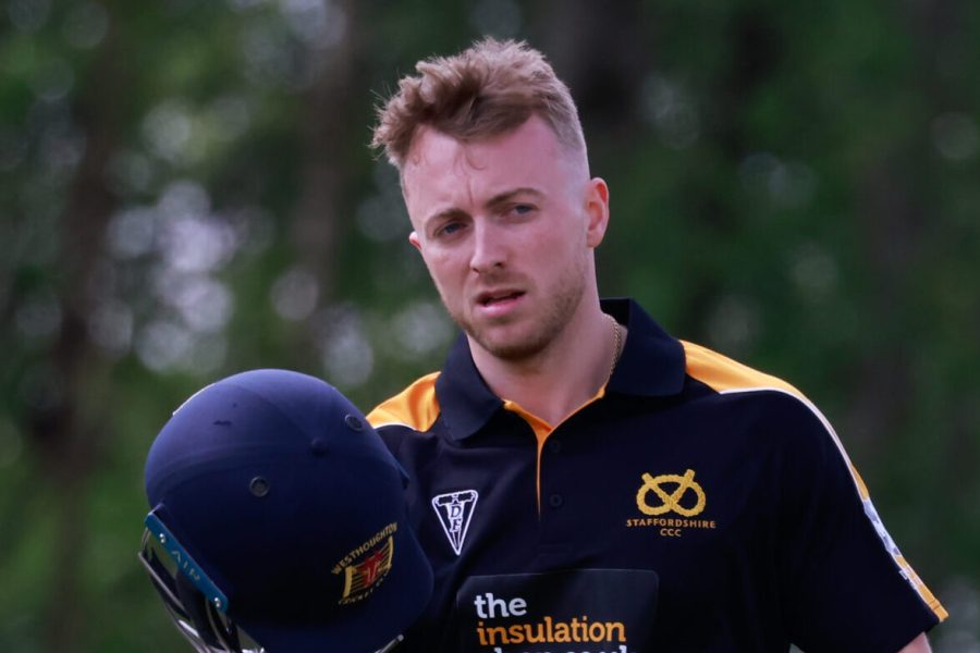 Staffordshire County Cricket Club's Matt Morris.