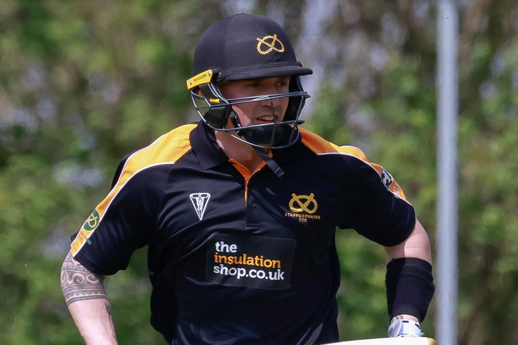 Staffordshire County Cricket Club captain James Kettleborough.