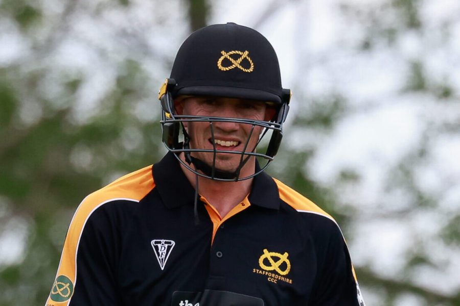 Staffordshire County Cricket Club captain James Kettleborough.