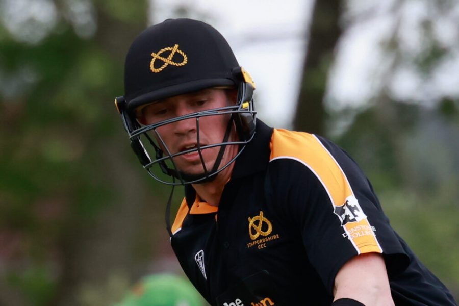 Staffordshire County Cricket Club captain James Kettleborough.