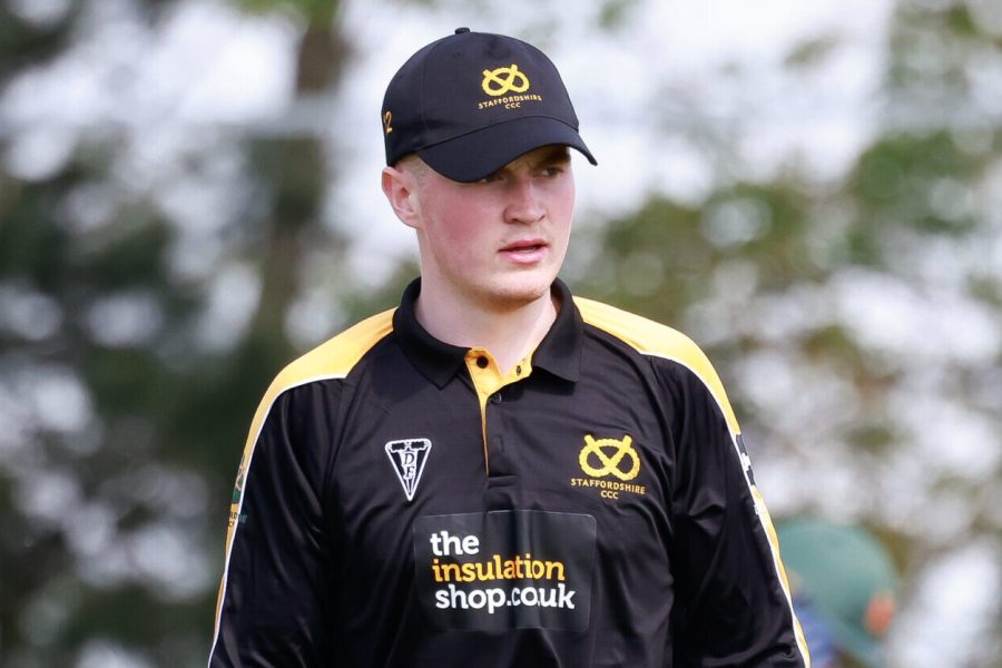 Staffordshire County Cricket Club's Callum Hawkins