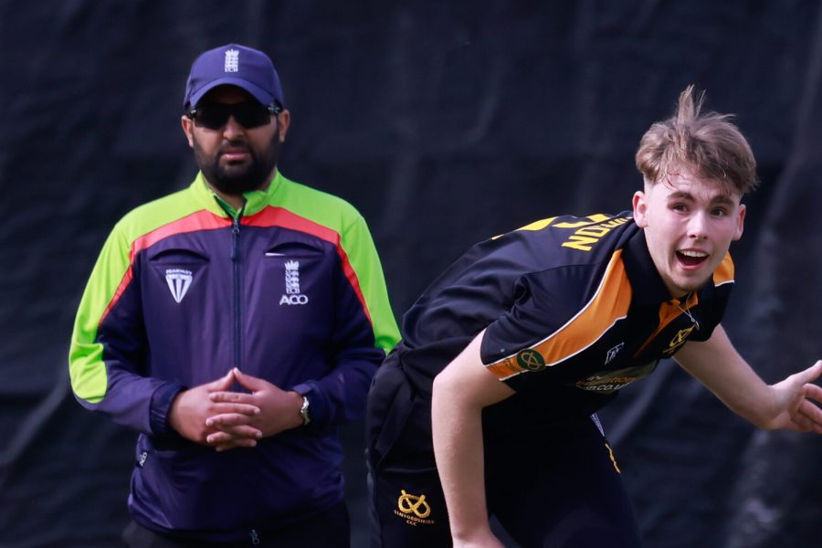 Staffordshire County Cricket Club seamer Sam Atkinson.