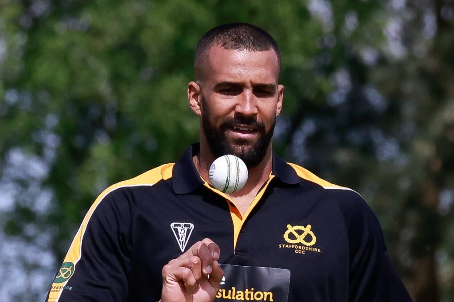 Staffordshire County Cricket Club's Liam Hurt