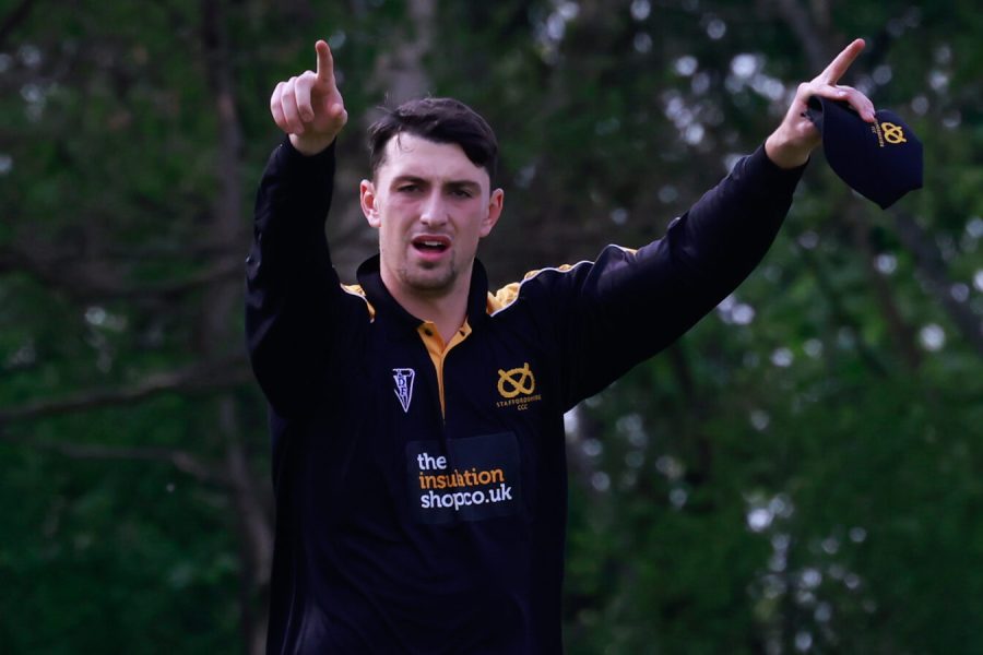 Staffordshire County Cricket Club all-rounder Nils Priestley
