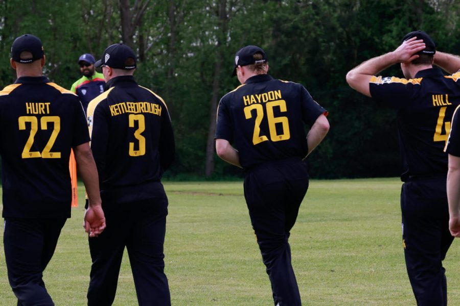 Staffordshire County Cricket Club have been knocked out of the NCCA Twenty20 Cup.