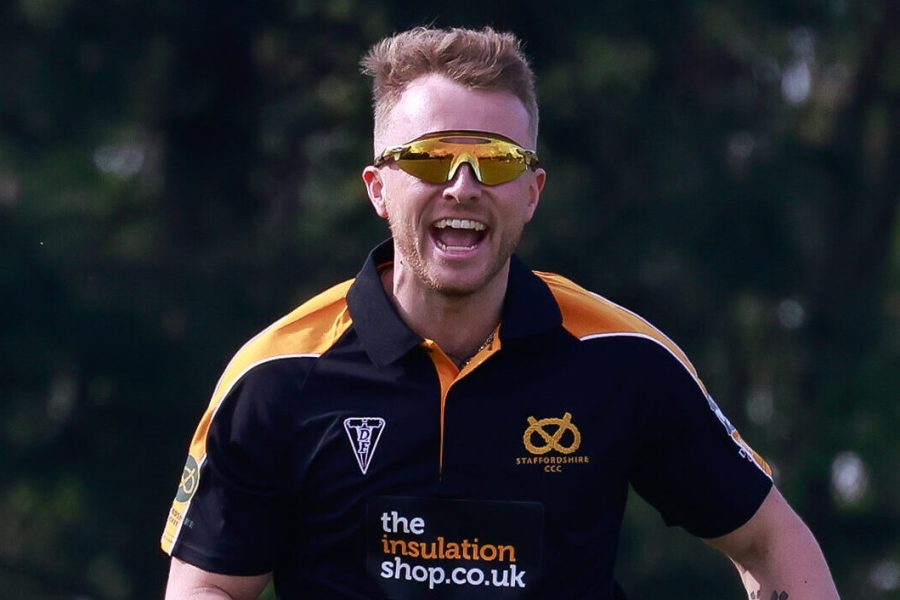 Staffordshire County Cricket Club's Matt Morris.
