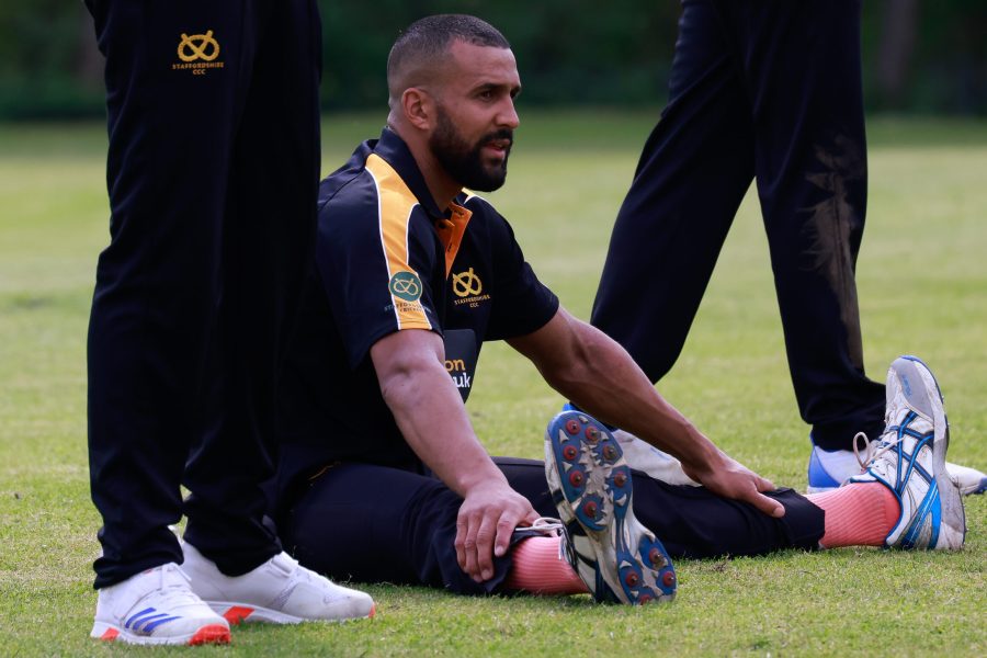 Staffordshire County Cricket Club's Liam Hurt