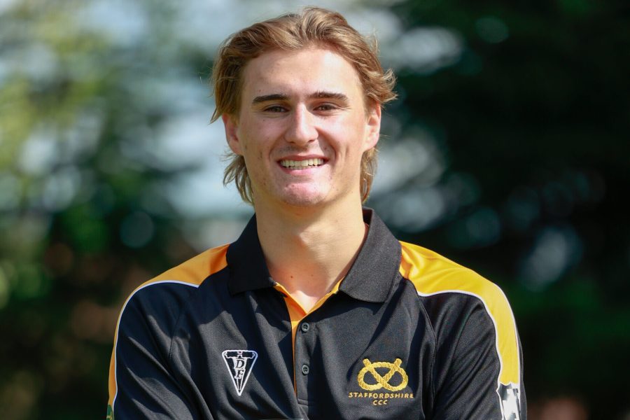 Staffordshire County Cricket Club all-rounder Reeve Evitts