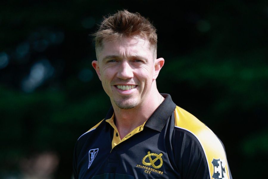 Staffordshire County Cricket Club's James Kettleborough.