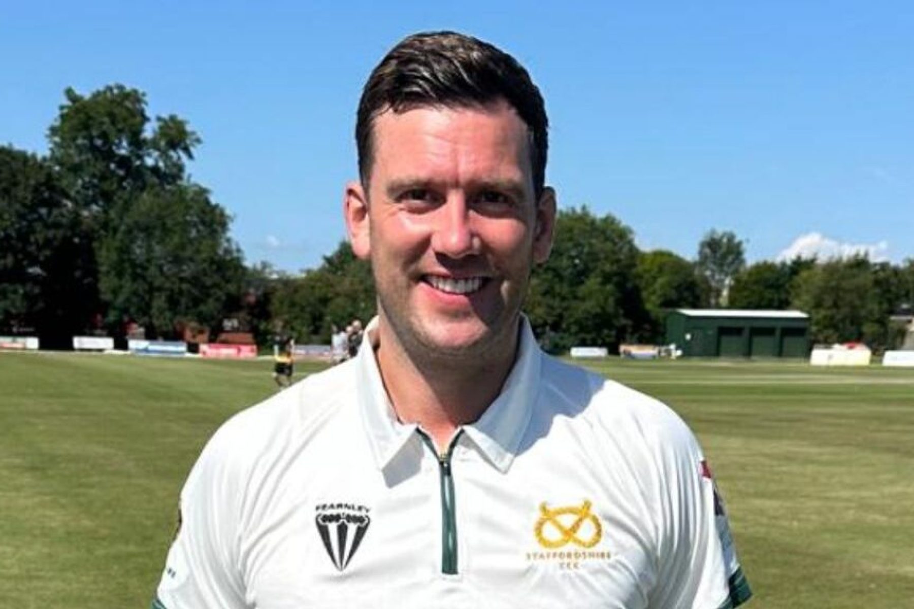 Staffordshire batsman Michael Hill.