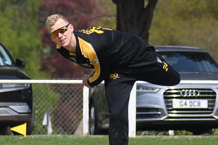 Staffordshire County Cricket Club spinner Tom Brett