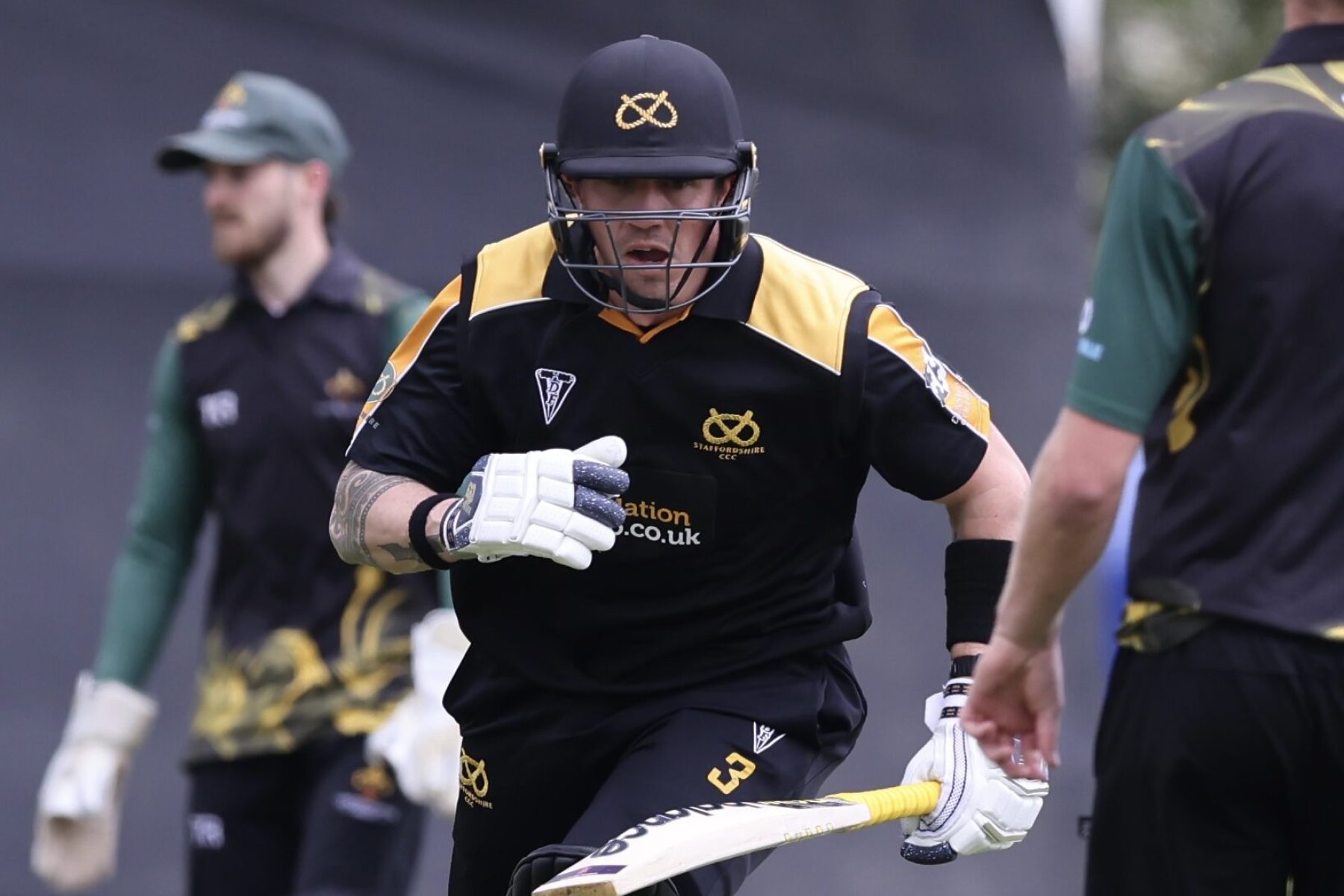 Staffordshire captain James Kettleborough.