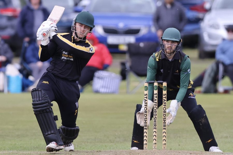 Staffordshire batsman Matt Morris