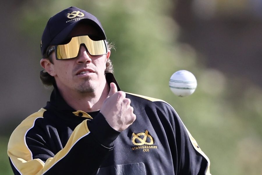 Staffordshire County Cricket Club captain James Kettleborough.