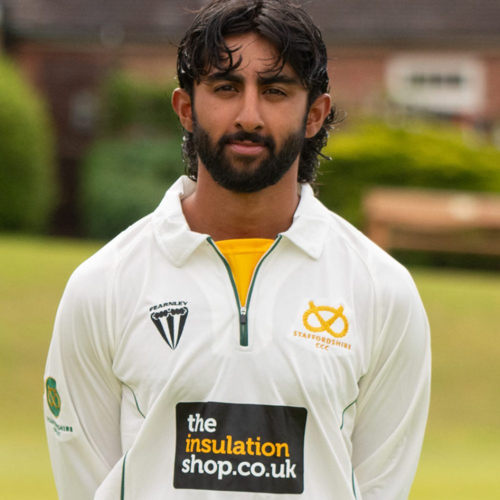 Staffordshire County Cricket Club's Zen Malik