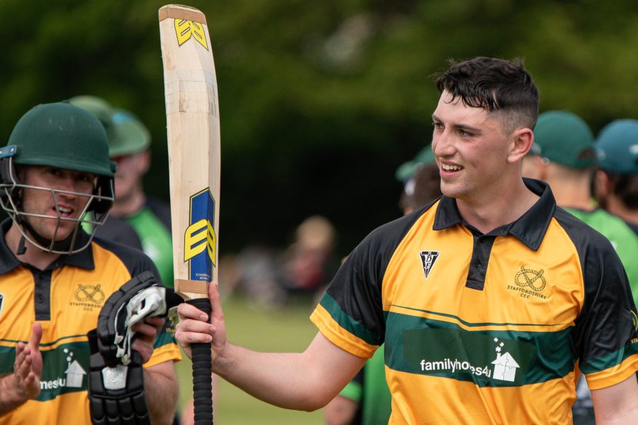 Staffordshire County Cricket Club batsman Nils Priestley.