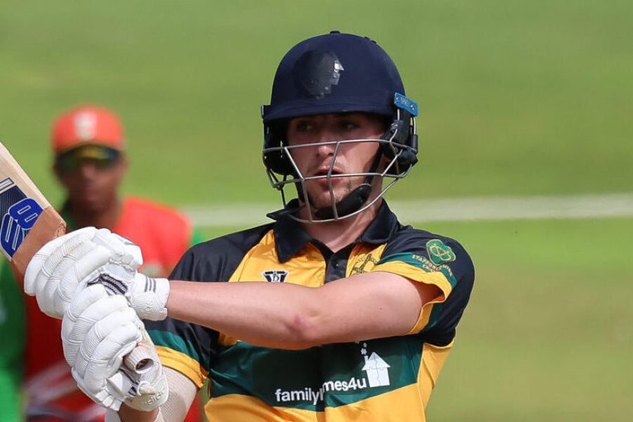 Nils Priestley blasted 97 as Staffordshire won the second game against Northumberland in the NCCA Twenty20 Cup.