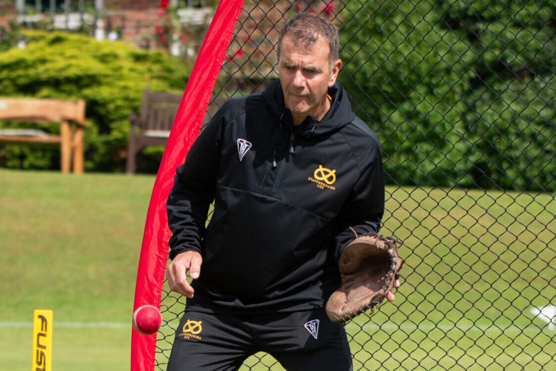 Staffordshire head coach Andy Carr