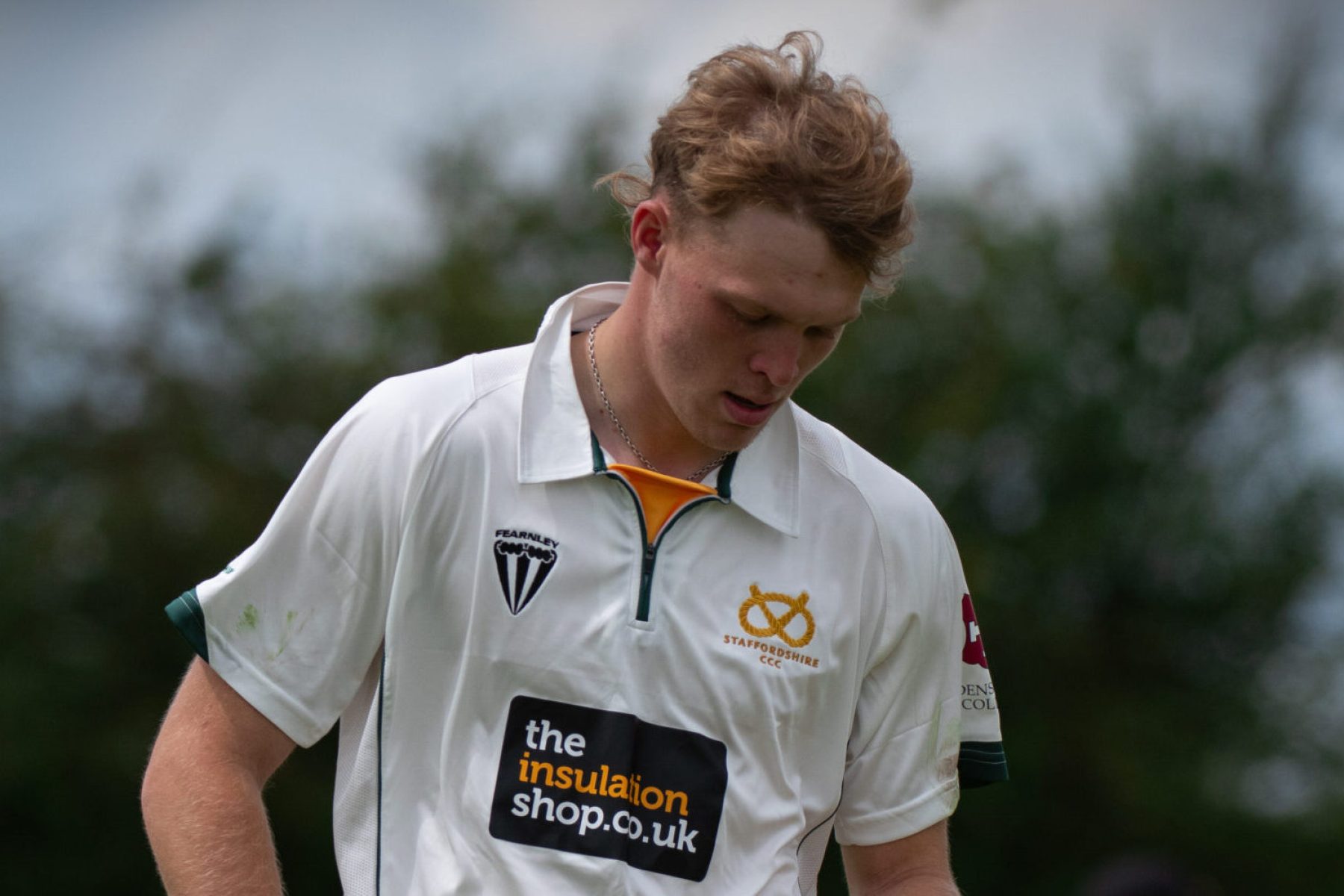 Staffordshire's Rory Haydon made 56 and then picked up an early wicket in Lincs' second innings.