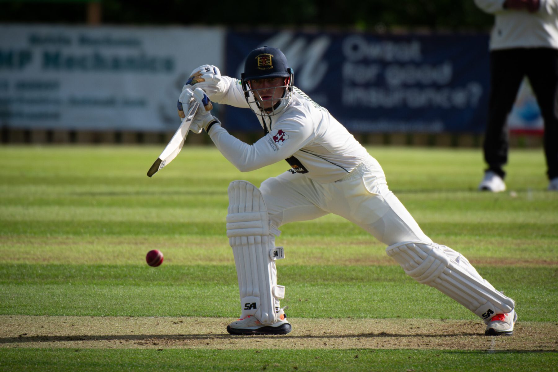 Matt Morris is unbeaten overnight for Staffordshire.