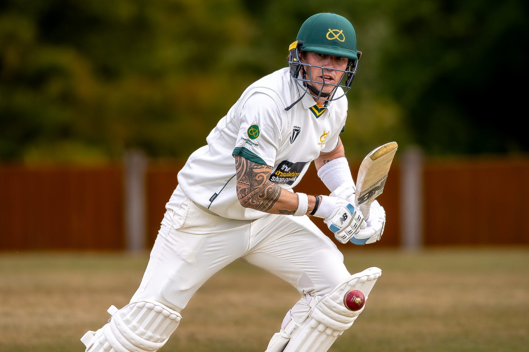 Staffordshire captain James Kettleborough.